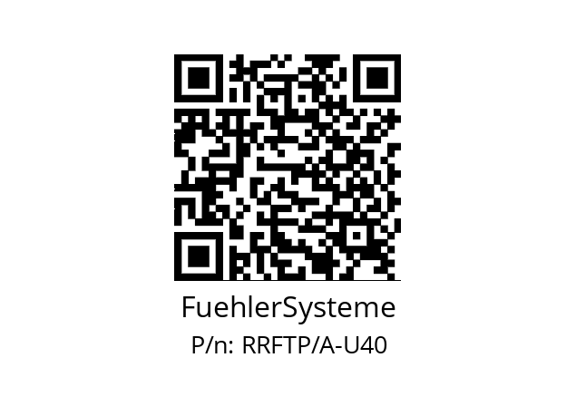   FuehlerSysteme RRFTP/A-U40