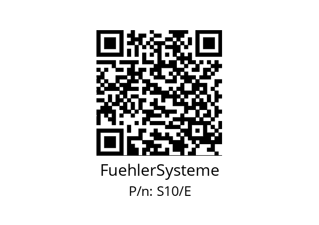   FuehlerSysteme S10/E