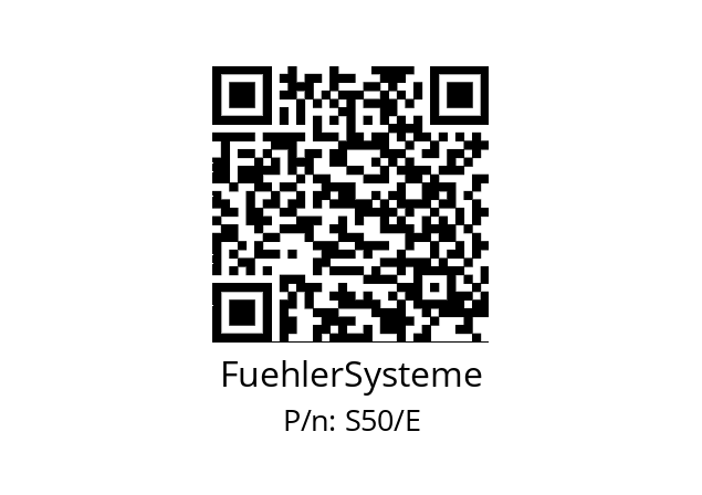   FuehlerSysteme S50/E