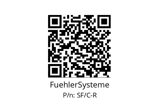   FuehlerSysteme SF/C-R