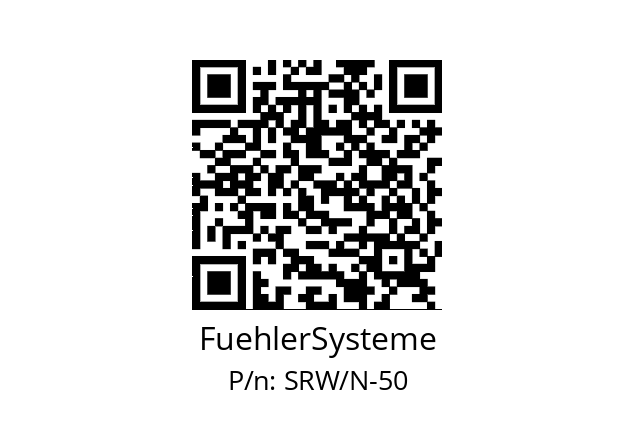   FuehlerSysteme SRW/N-50