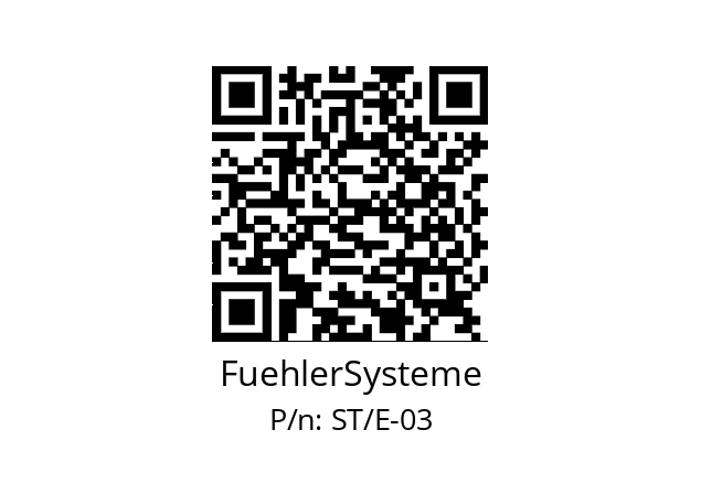   FuehlerSysteme ST/E-03