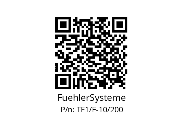   FuehlerSysteme TF1/E-10/200