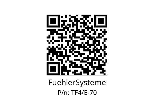   FuehlerSysteme TF4/E-70