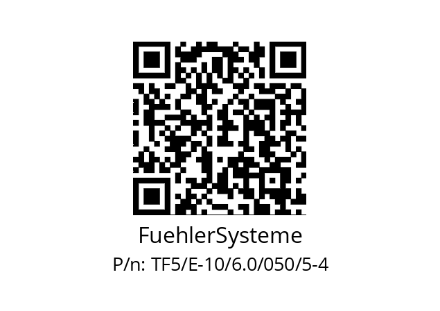   FuehlerSysteme TF5/E-10/6.0/050/5-4