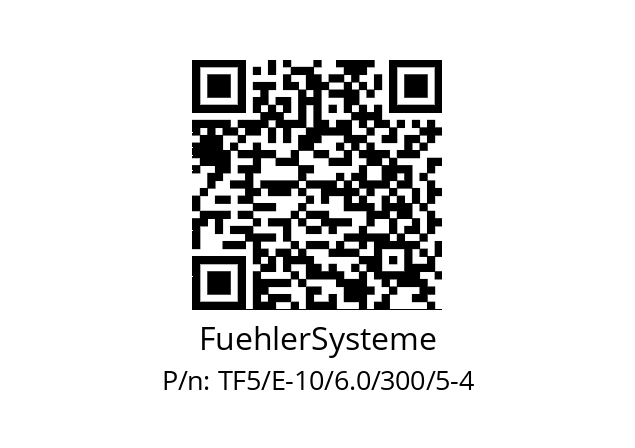   FuehlerSysteme TF5/E-10/6.0/300/5-4