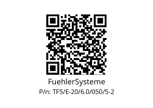   FuehlerSysteme TF5/E-20/6.0/050/5-2