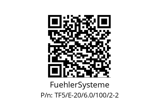   FuehlerSysteme TF5/E-20/6.0/100/2-2