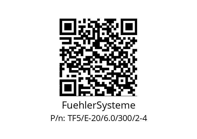   FuehlerSysteme TF5/E-20/6.0/300/2-4