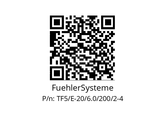   FuehlerSysteme TF5/E-20/6.0/200/2-4