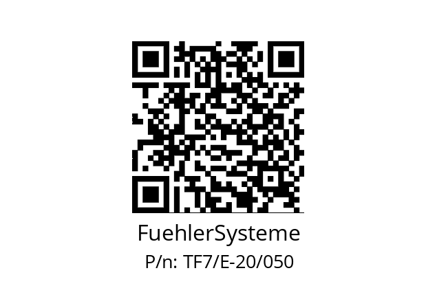   FuehlerSysteme TF7/E-20/050