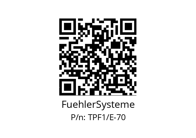   FuehlerSysteme TPF1/E-70