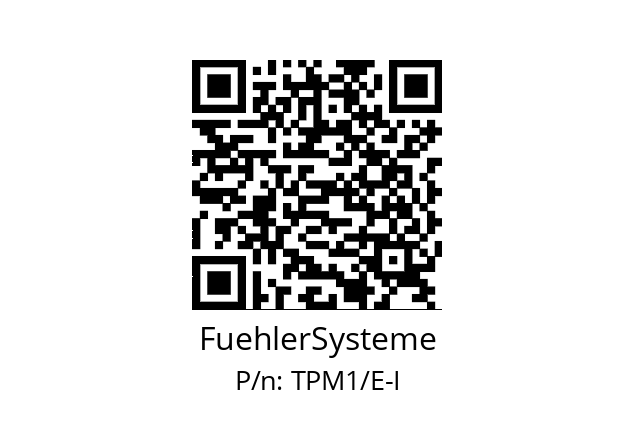   FuehlerSysteme TPM1/E-I