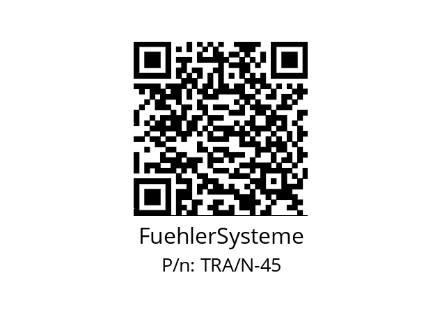   FuehlerSysteme TRA/N-45