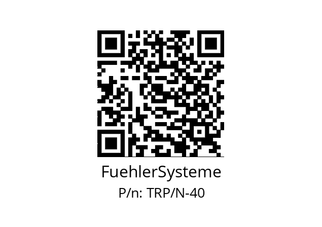   FuehlerSysteme TRP/N-40