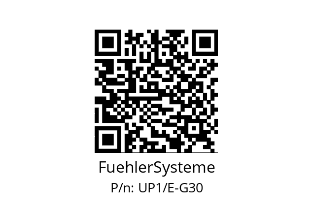   FuehlerSysteme UP1/E-G30