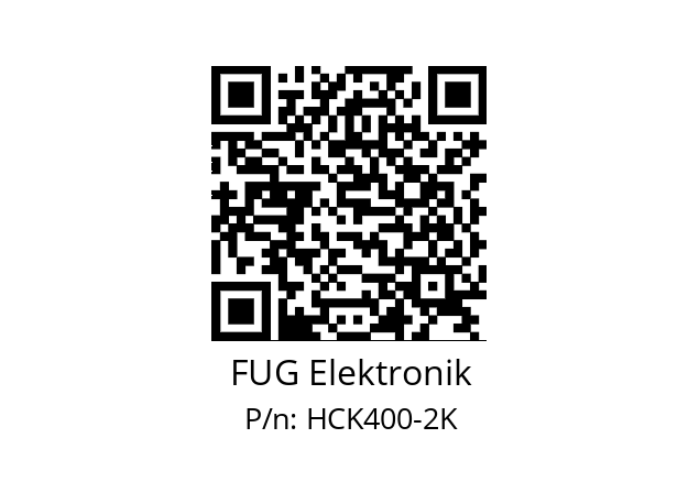   FUG Elektronik HCK400-2K