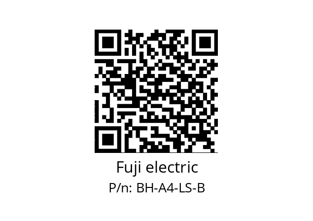   Fuji electric BH-A4-LS-B