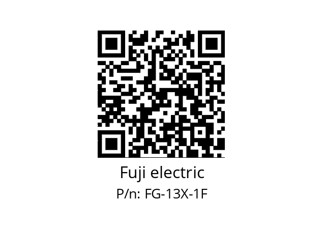   Fuji electric FG-13X-1F