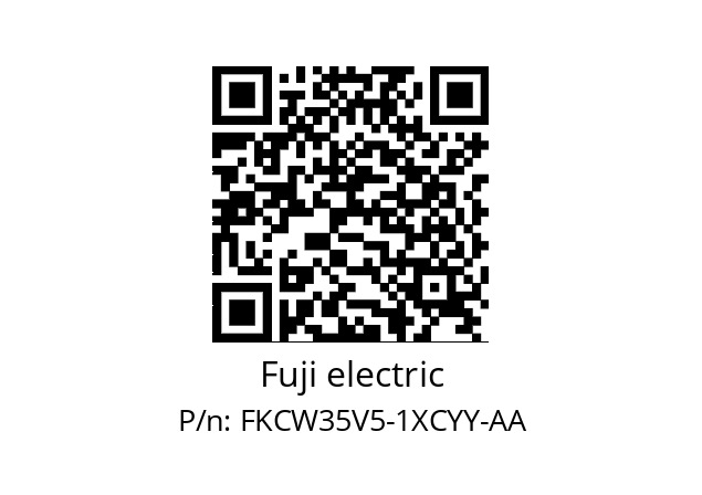   Fuji electric FKCW35V5-1XCYY-AA