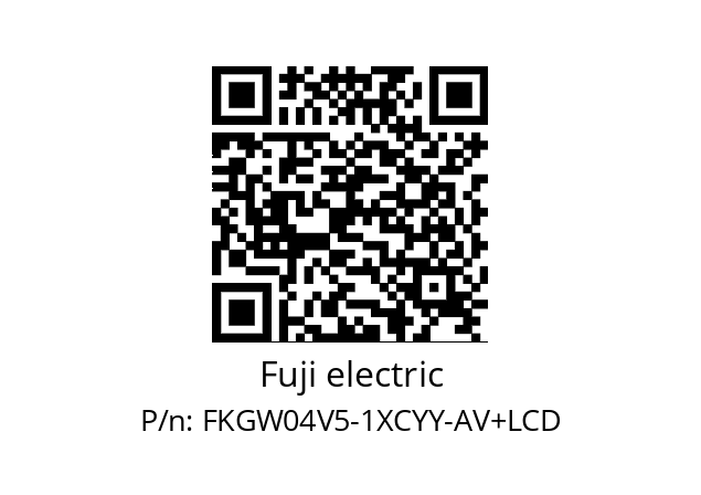   Fuji electric FKGW04V5-1XCYY-AV+LCD