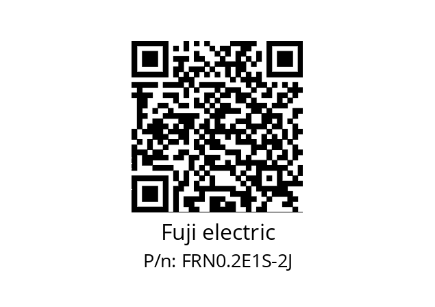   Fuji electric FRN0.2E1S-2J