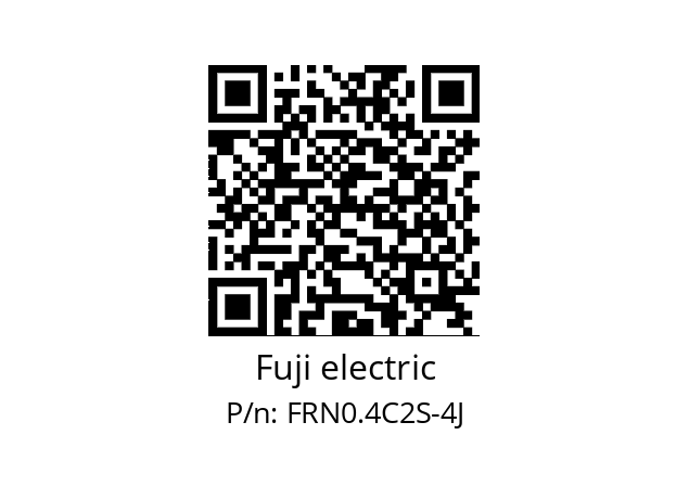   Fuji electric FRN0.4C2S-4J