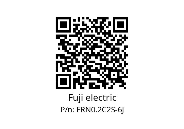   Fuji electric FRN0.2C2S-6J