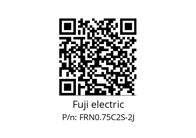   Fuji electric FRN0.75C2S-2J