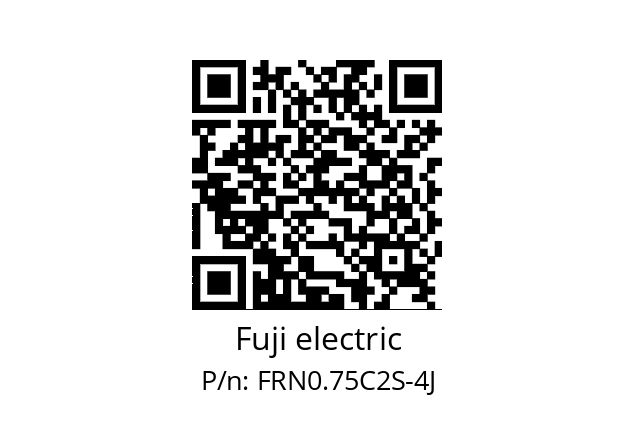   Fuji electric FRN0.75C2S-4J