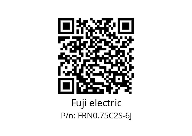   Fuji electric FRN0.75C2S-6J