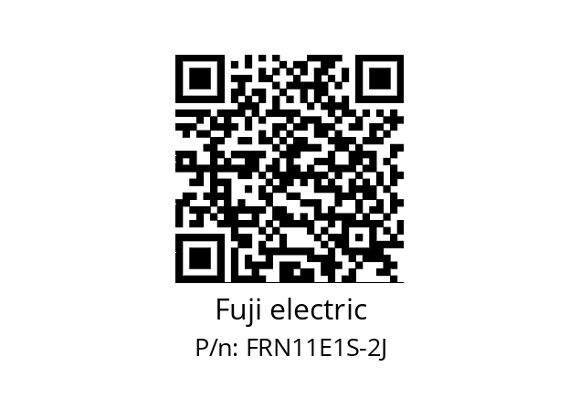   Fuji electric FRN11E1S-2J