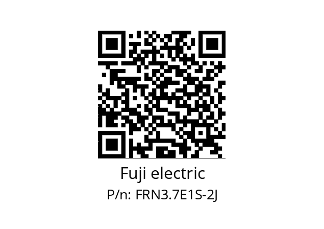   Fuji electric FRN3.7E1S-2J