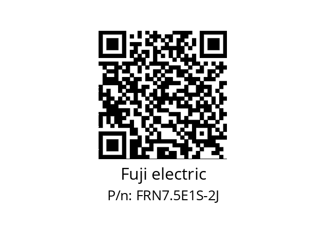   Fuji electric FRN7.5E1S-2J