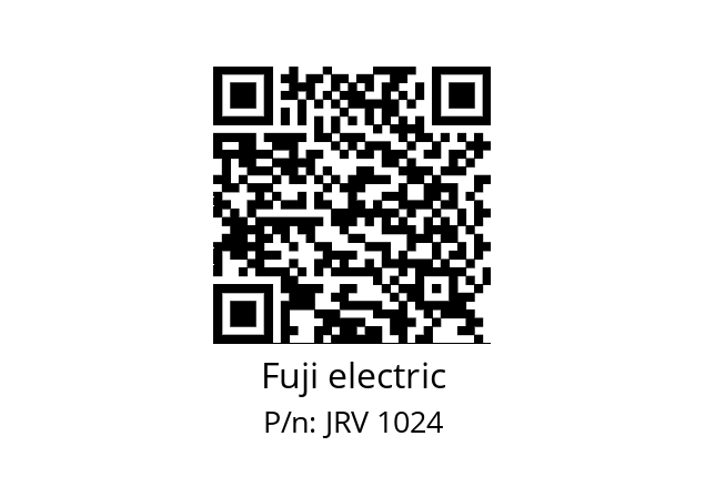   Fuji electric JRV 1024