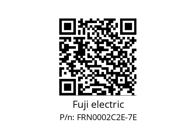   Fuji electric FRN0002C2E-7E