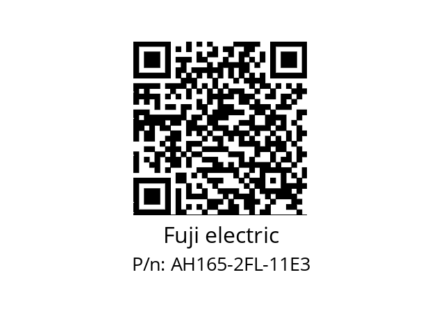   Fuji electric AH165-2FL-11E3