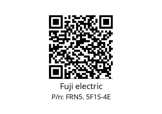   Fuji electric FRN5. 5F1S-4E