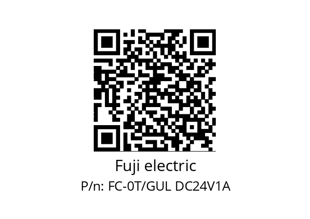   Fuji electric FC-0T/GUL DC24V1A