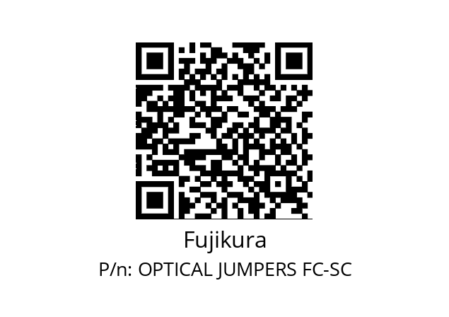   Fujikura OPTICAL JUMPERS FC-SC