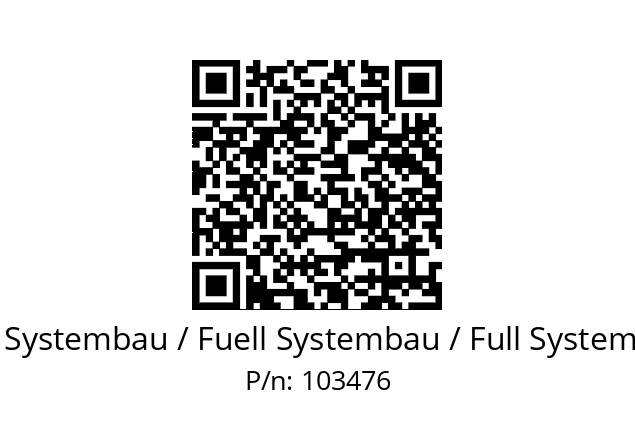   Füll Systembau / Fuell Systembau / Full Systembau 103476