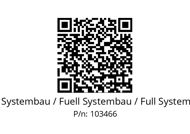   Füll Systembau / Fuell Systembau / Full Systembau 103466