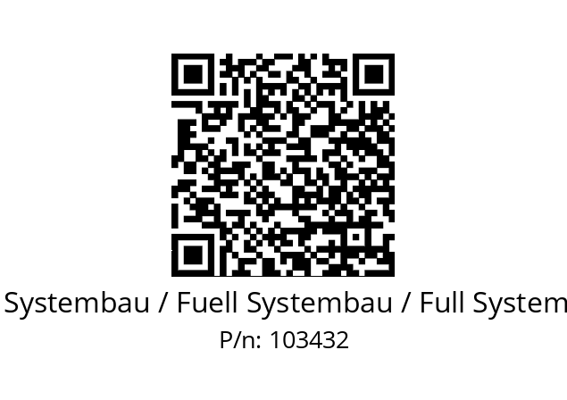   Füll Systembau / Fuell Systembau / Full Systembau 103432