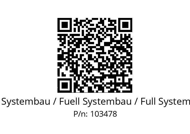   Füll Systembau / Fuell Systembau / Full Systembau 103478