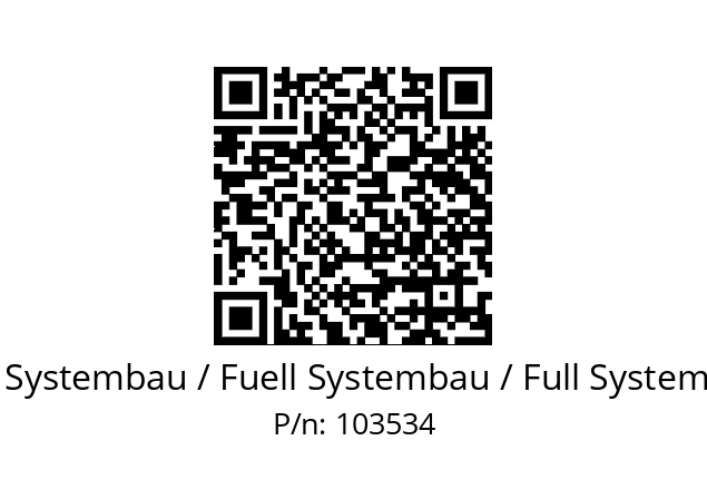   Füll Systembau / Fuell Systembau / Full Systembau 103534