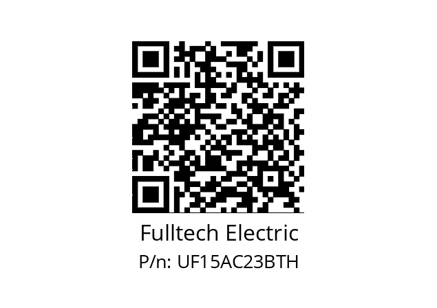   Fulltech Electric UF15AC23BTH