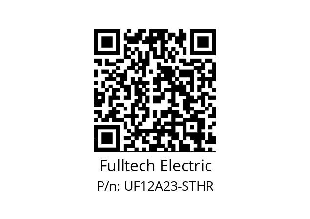   Fulltech Electric UF12A23-STHR