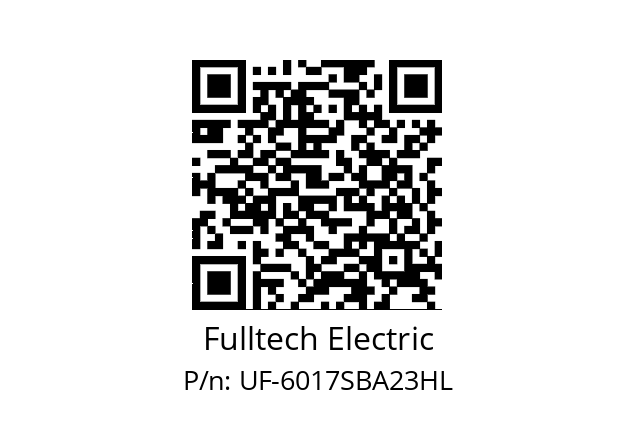   Fulltech Electric UF-6017SBA23HL