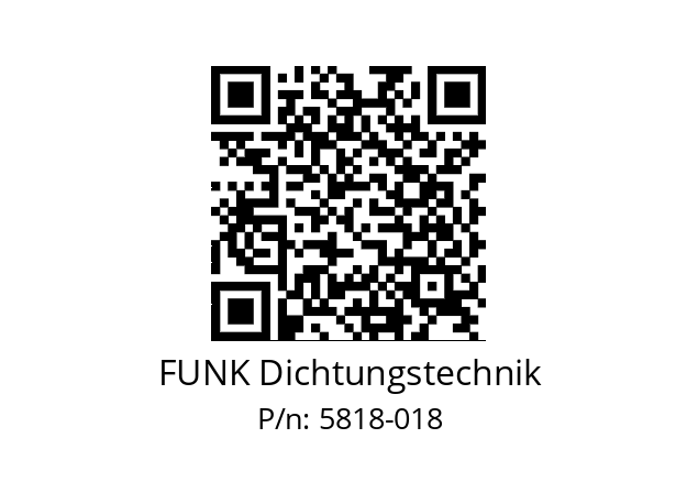   FUNK Dichtungstechnik 5818-018