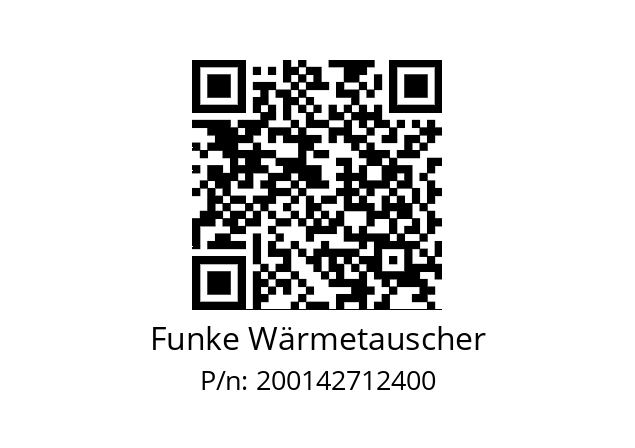   Funke Wärmetauscher 200142712400